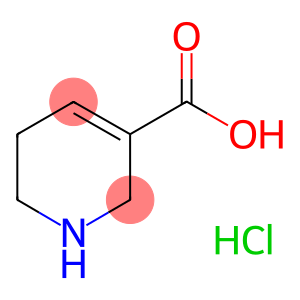 3-Pyridinecarboxylic acid, 1,2,5,6-tetrahydro-, hydrochloride