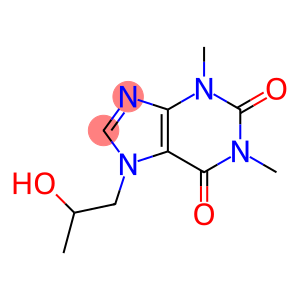 7-(2-hydroxypropyl)theophylline