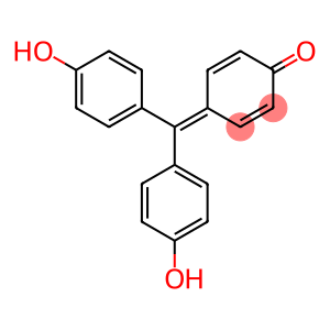 4-[bis(4-hydroxyphenyl)methylidene]cyclohexa-2,5-dien-1-one
