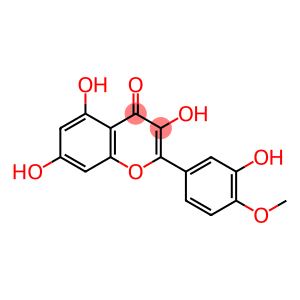 3,5,7-Trihydroxy-2-(3-hydroxy-4-methoxyphenyl)-4H-1-benzopyran-4-one
