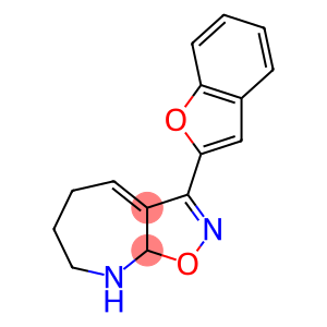 5H-Isoxazolo[5,4-b]azepine,3-(2-benzofuranyl)-6,7,8,8a-tetrahydro-(9CI)