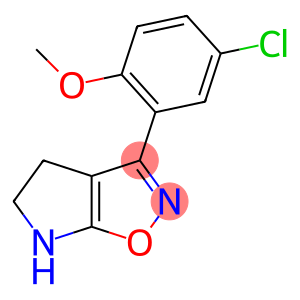 4H-Pyrrolo[3,2-d]isoxazole,3-(5-chloro-2-methoxyphenyl)-5,6-dihydro-(9CI)