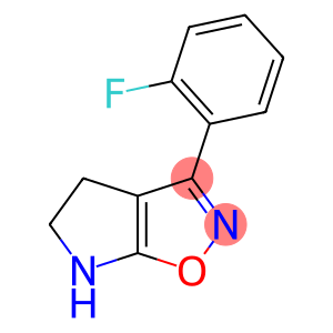 4H-Pyrrolo[3,2-d]isoxazole,3-(2-fluorophenyl)-5,6-dihydro-(9CI)