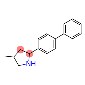 Pyrrolidine, 2-[1,1-biphenyl]-4-yl-4-methyl- (9CI)