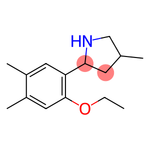 Pyrrolidine, 2-(2-ethoxy-4,5-dimethylphenyl)-4-methyl- (9CI)