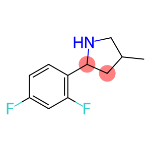 Pyrrolidine, 2-(2,4-difluorophenyl)-4-methyl- (9CI)
