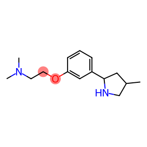 Ethanamine, N,N-dimethyl-2-[3-(4-methyl-2-pyrrolidinyl)phenoxy]- (9CI)