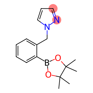 1-[2-(4,4,5,5-Tetramethyl-1,3,2-dioxaborolan-2-yl)benzyl]-1H-pyrazole