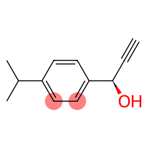 Benzenemethanol, α-ethynyl-4-(1-methylethyl)-, (αS)-