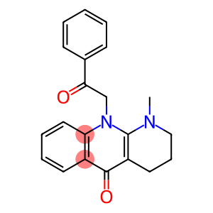 2,3,4,10-Tetrahydro-1-methyl-10-phenacylbenzo[b][1,8]naphthyridin-5-one