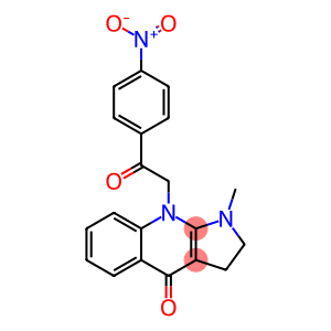 2,3,4,9-Tetrahydro-1-methyl-9-[2-(4-nitrophenyl)-2-oxoethyl]-1H-pyrrolo[2,3-b]quinolin-4-one