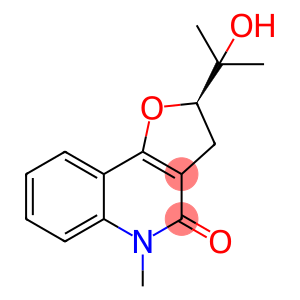 (2R)-3,5-Dihydro-2-(1-hydroxy-1-methylethyl)-5-methylfuro[3,2-c]quinolin-4(2H)-one