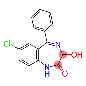 7-chloro-3-hydroxy-5-phenyl-1,3-dihydro-2h-1,4-benzodiazepin-2-one[qr]