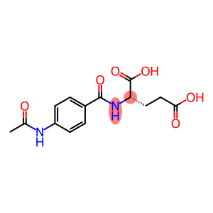 4-acetamidobenzoylglutamate