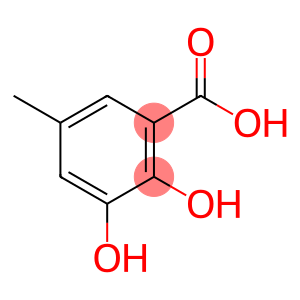 2.3-二羟基-5-甲基苯甲酸