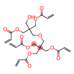 2-Propenoic acid, 2-((3-hydroxy-2,2-bis(((1-oxo-2-propenyl)oxy)methyl)propoxy)methyl)-2-(((1-oxo-2-propenyl)oxy)methyl)-1,3-propanediyl ester