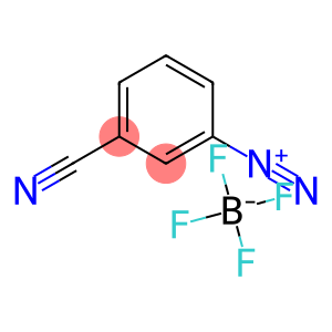 Benzenediazonium, 3-cyano-, tetrafluoroborate(1-)