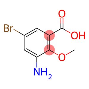 3-Amino-5-bromo-2-methoxybenzoicacid