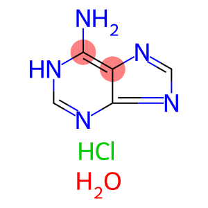 7H-purin-6-amine hydrate hydrochloride