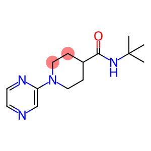 4-Piperidinecarboxamide,N-(1,1-dimethylethyl)-1-pyrazinyl-(9CI)