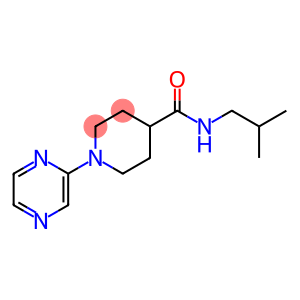 4-Piperidinecarboxamide,N-(2-methylpropyl)-1-pyrazinyl-(9CI)