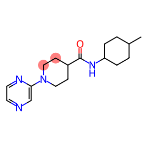 4-Piperidinecarboxamide,N-(4-methylcyclohexyl)-1-pyrazinyl-(9CI)
