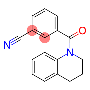Benzonitrile, 3-[(3,4-dihydro-1(2H)-quinolinyl)carbonyl]-