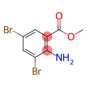 methyl 2-azanyl-3,5-dibromo-benzoate