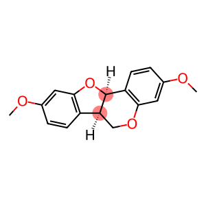 6H-Benzofuro[3,2-c][1]benzopyran, 6a,11a-dihydro-3,9-dimethoxy-, (6aR,11aR)-