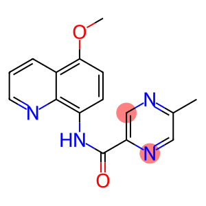 Pyrazinecarboxamide, N-(5-methoxy-8-quinolinyl)-5-methyl- (9CI)