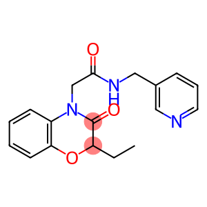 4H-1,4-Benzoxazine-4-acetamide,2-ethyl-2,3-dihydro-3-oxo-N-(3-pyridinylmethyl)-(9CI)
