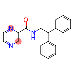 2-Pyrazinecarboxamide, N-(2,2-diphenylethyl)-