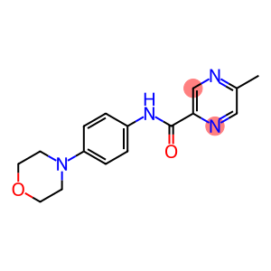 Pyrazinecarboxamide, 5-methyl-N-[4-(4-morpholinyl)phenyl]- (9CI)