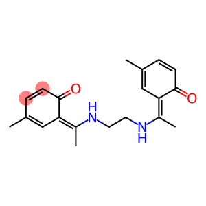 4-methyl-6-[1-[2-[1-(3-methyl-6-oxo-1-cyclohexa-2,4-dienylidene)ethyla mino]ethylamino]ethylidene]cyclohexa-2,4-dien-1-one