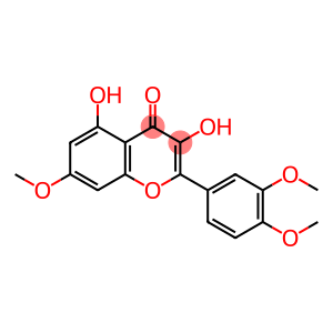 4H-1-Benzopyran-4-one, 2-(3,4-dimethoxyphenyl)-3,5-dihydroxy-7-methoxy-