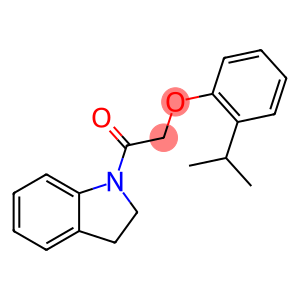1-[(2-isopropylphenoxy)acetyl]indoline