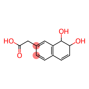 2-Naphthaleneacetic acid, 7,8-dihydro-7,8-dihydroxy- (9CI)