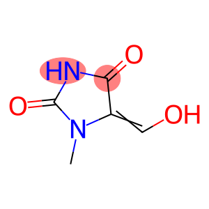 2,4-Imidazolidinedione, 5-(hydroxymethylene)-1-methyl-