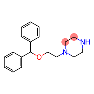 Piperazine, 1-[2-(diphenylmethoxy)ethyl]-