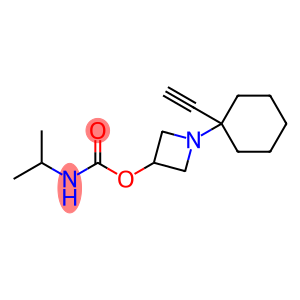 1-Methylethylcarbamic acid 1-(1-ethynylcyclohexyl)-3-azetidinyl ester