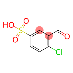 Benzenesulfonic acid, 4-chloro-3-formyl-