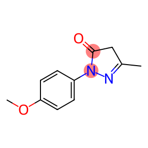 1-(4-methoxy)phenyl-3-methyl-5-pyrazolone