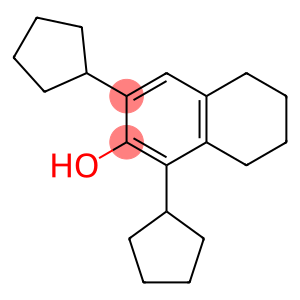 1,3-dicyclopentyl-5,6,7,8-tetrahydro-2-naphthol