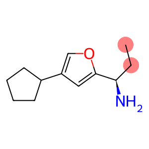 2-Furanmethanamine,4-cyclopentyl--alpha--ethyl-,(-alpha-R)-(9CI)