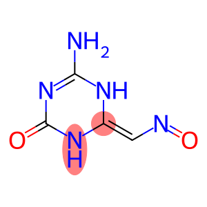 1,3,5-Triazine-2-carboxaldehyde, 6-amino-4,5-dihydro-4-oxo-, 2-oxime
