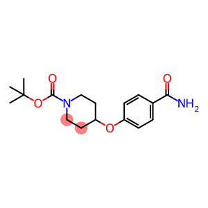 tert-Butyl 4-(4-carbaMoylphenoxy)piperidine-1-carboxylate