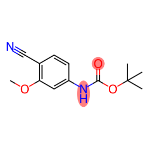 叔丁基(4-氰基-3-甲氧基苯基)氨基甲酸酯