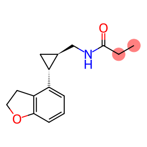 N-{[(1R,2R)-2-(2,3-dihydro-1-benzofuran-4-yl)cyclopropyl]methyl}propanamide