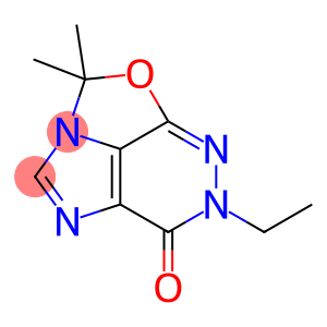 3H-4-Oxa-1,2a,5,6-tetraazacyclopent[cd]inden-7(6H)-one,6-ethyl-3,3-dimethyl-(9CI)