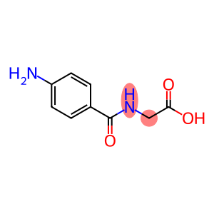 (4-氨基苯甲酰基氨基)乙酸